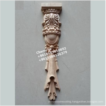 Wood Material and Decoration Product appliques and onlays carvings